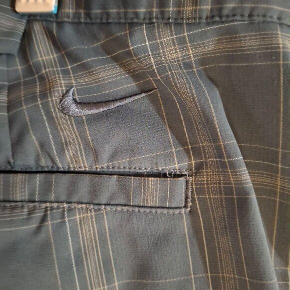 Nike Golf Men's Plaid FitDry Pants - Sz 38x32 - Picture 6 of 10